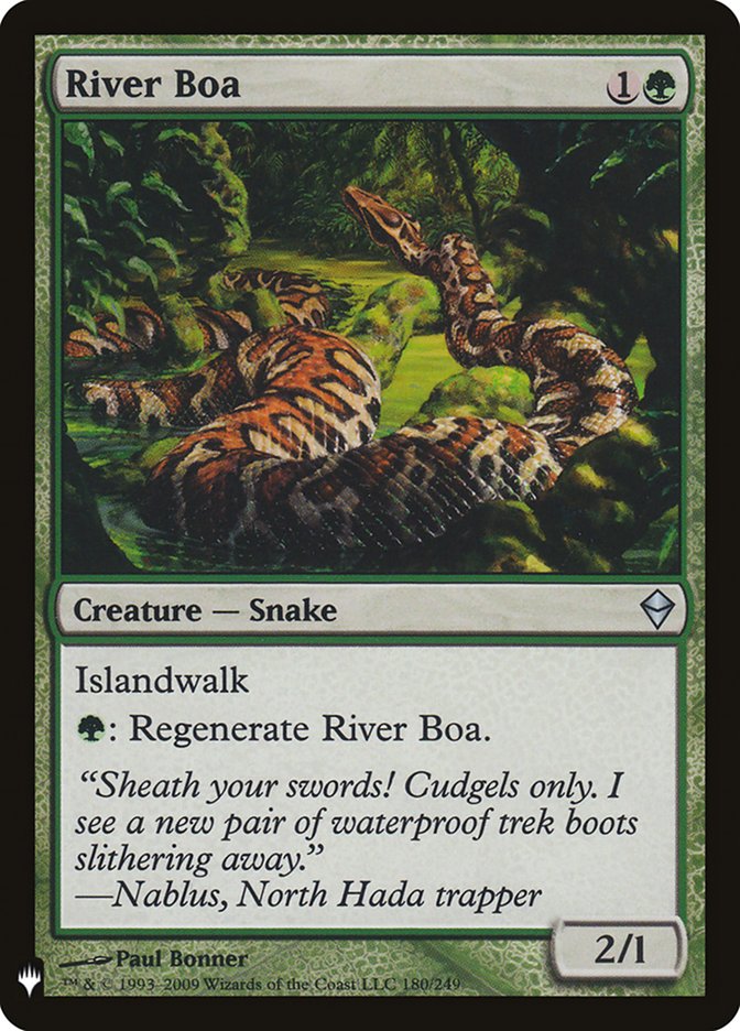 River Boa [Mystery Booster] (MB1 1315)