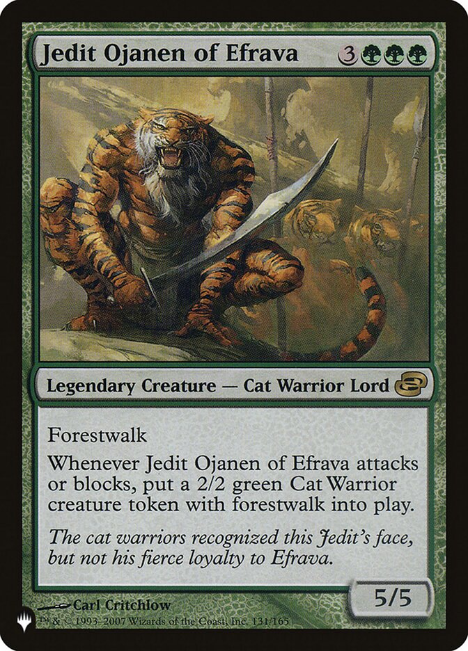 Jedit Ojanen of Efrava [The List] (LPLC 131)