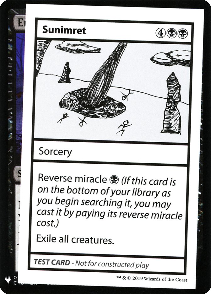 Sunimret [Mystery Booster Playtest Cards] (CMB1 47)