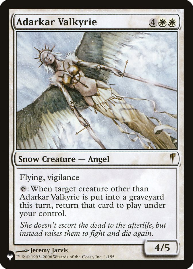 Adarkar Valkyrie [The List] (LCSP 1)