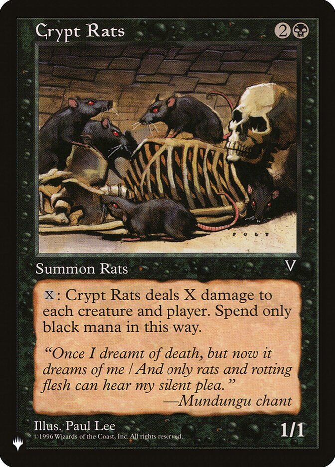 Crypt Rats [The List] (LVIS 55)