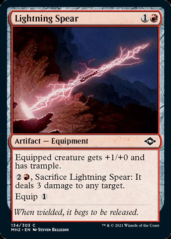 Lightning Spear [Modern Horizons 2] (MH2 134)