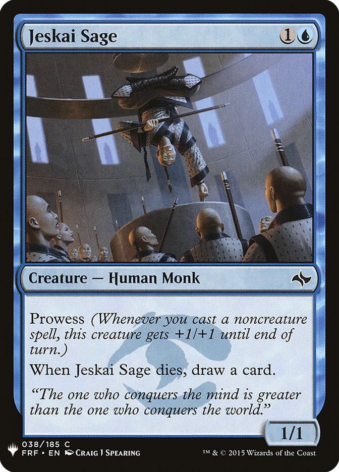 Jeskai Sage [Mystery Booster] (MB1 410)