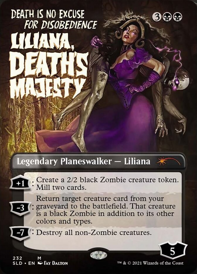 Liliana, Death's Majesty [Secret Lair Drop] (SLD 232)