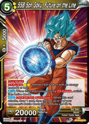 SSB Son Goku, Future on the Line [BT16-075]