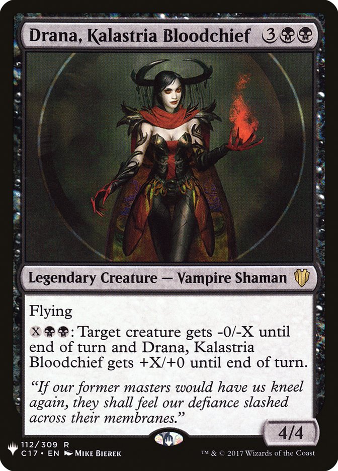 Drana, Kalastria Bloodchief [Mystery Booster] (MB1 633)