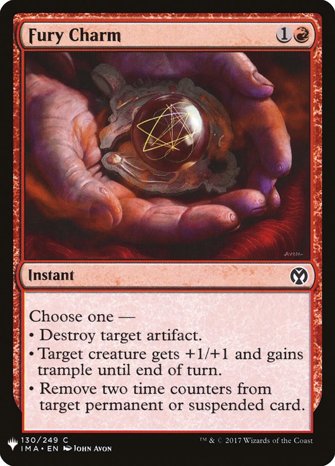 Fury Charm [Mystery Booster] (MB1 942)