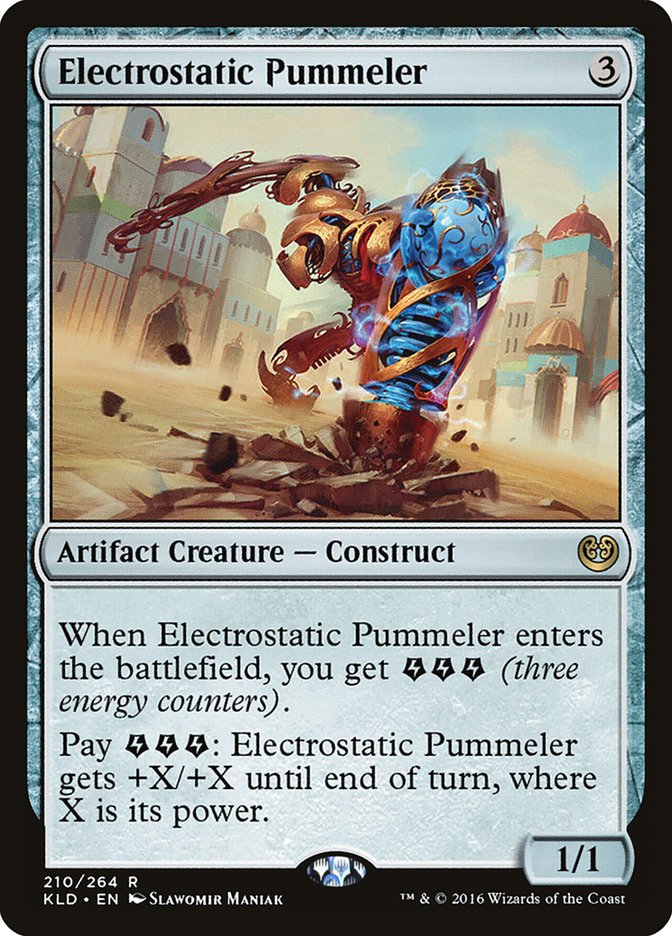 Electrostatic Pummeler [Kaladesh] (KLD 210)