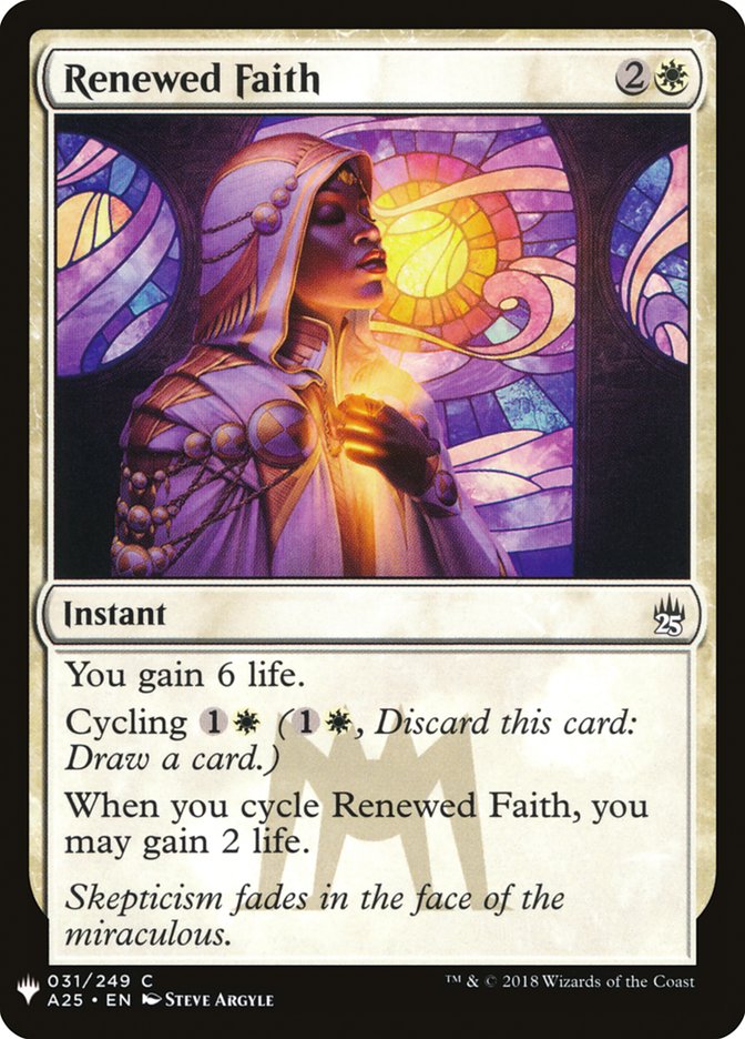 Renewed Faith [Mystery Booster] (MB1 208)