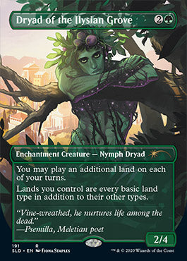 Dryad of the Ilysian Grove (Extended) [Secret Lair Drop Series] (SLD 191)