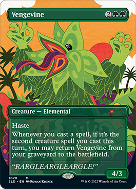 Vengevine (Borderless) [Secret Lair Drop Series] (SLD 1078)