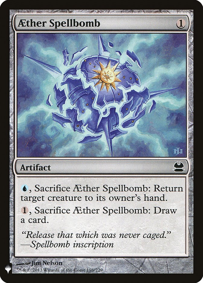 Aether Spellbomb [Mystery Booster] (MB1 1540)