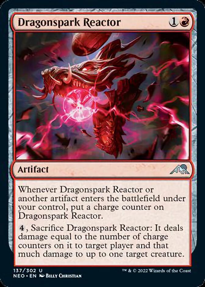 Dragonspark Reactor [Kamigawa: Neon Dynasty] (NEO 137)