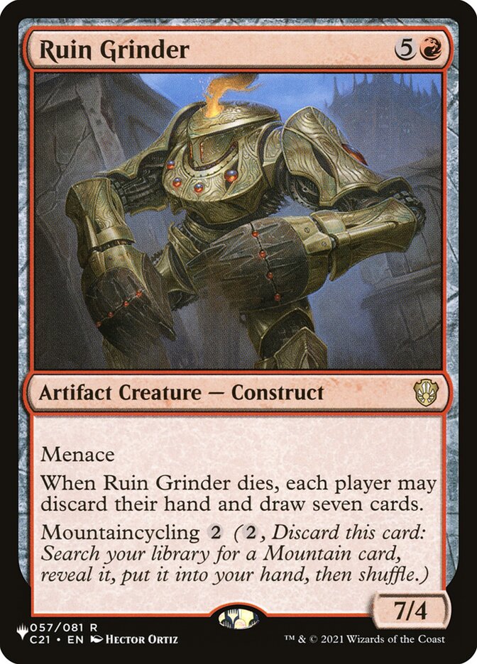 Ruin Grinder [The List] (LC21 57)