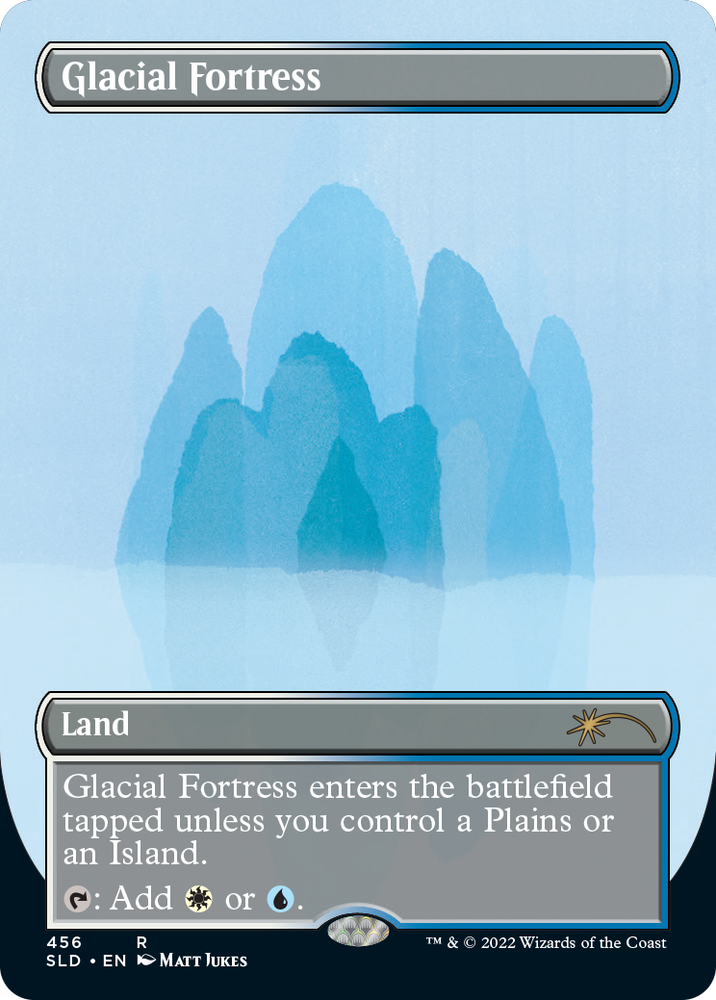 Glacial Fortress (Borderless) [Secret Lair Drop Series] (SLD 456)