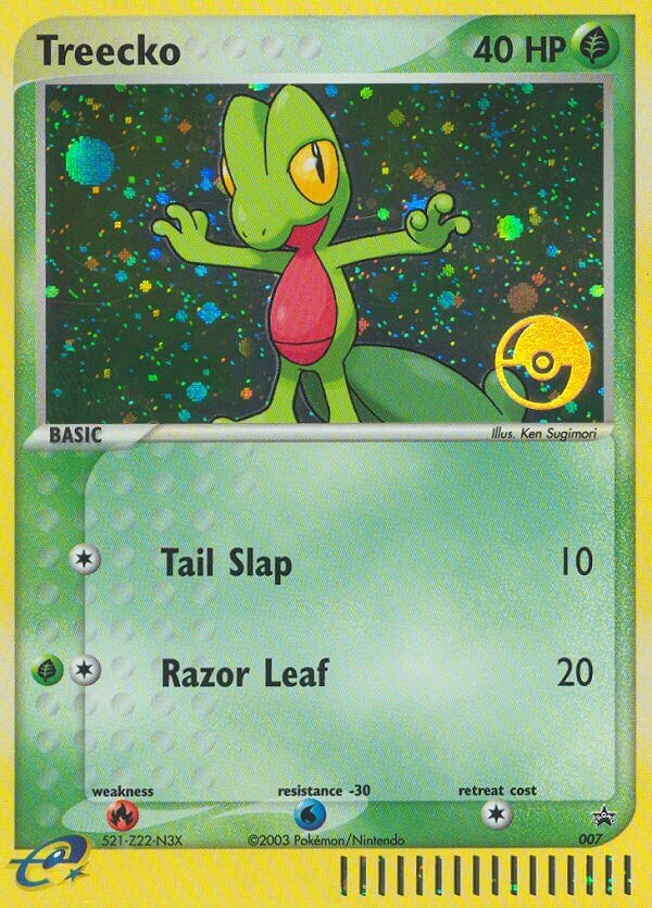 Treecko (7) [Nintendo: Black Star Promos]