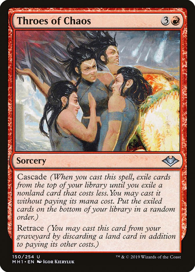 Throes of Chaos [Modern Horizons] (MH1 150)