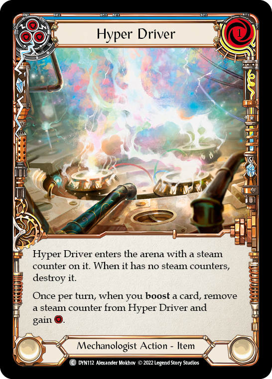 Hyper Driver [DYN112] (Dynasty)  Cold Foil