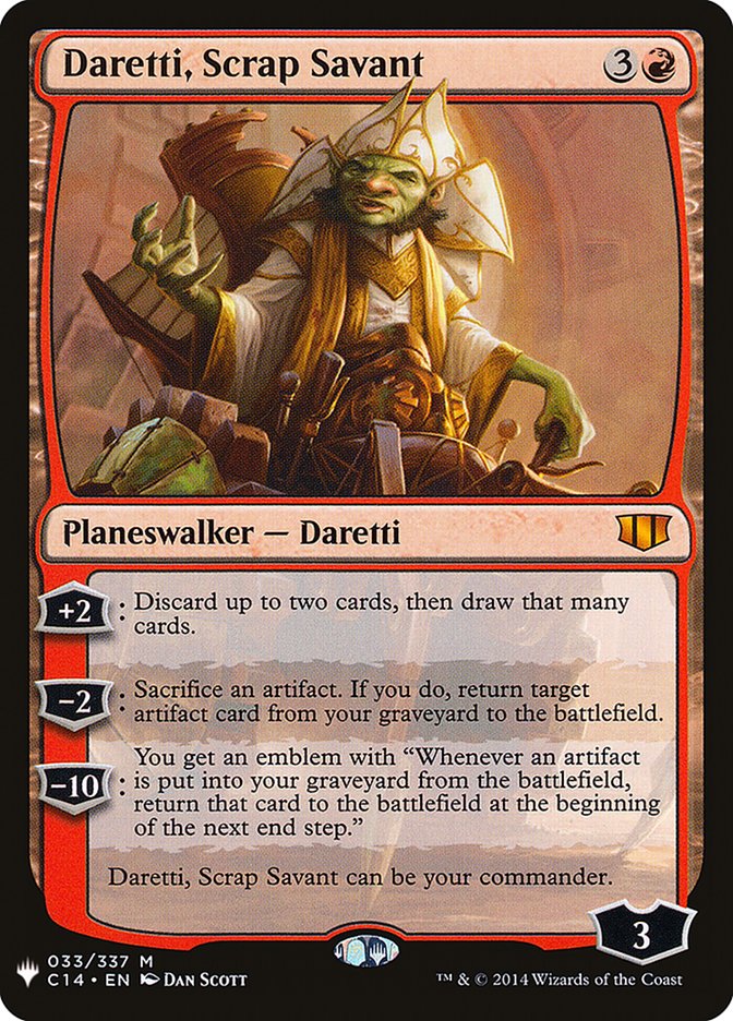 Daretti, Scrap Savant [Mystery Booster] (MB1 898)