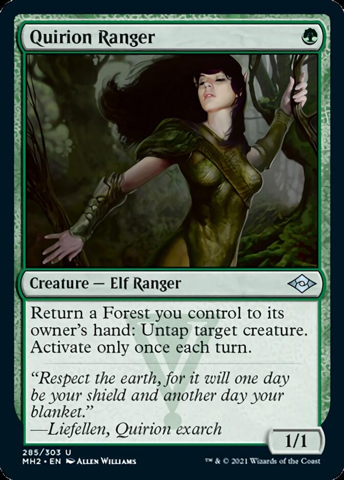 Quirion Ranger (Etched Foil) [Modern Horizons 2] (MH2 285)