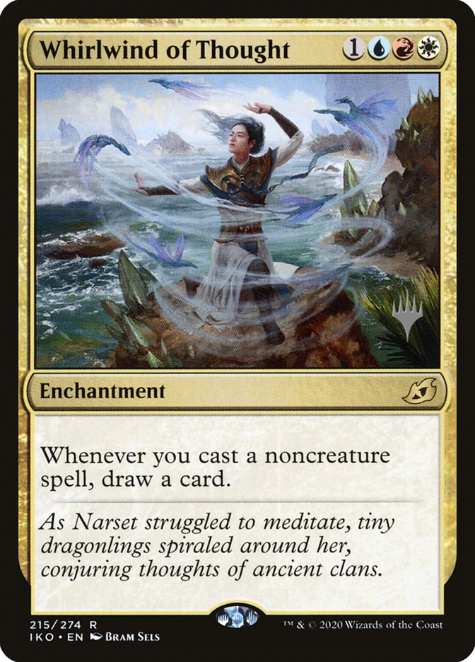 Whirlwind of Thought (Promo Pack) [Ikoria: Lair of Behemoths Promos] (PIKO 215P)