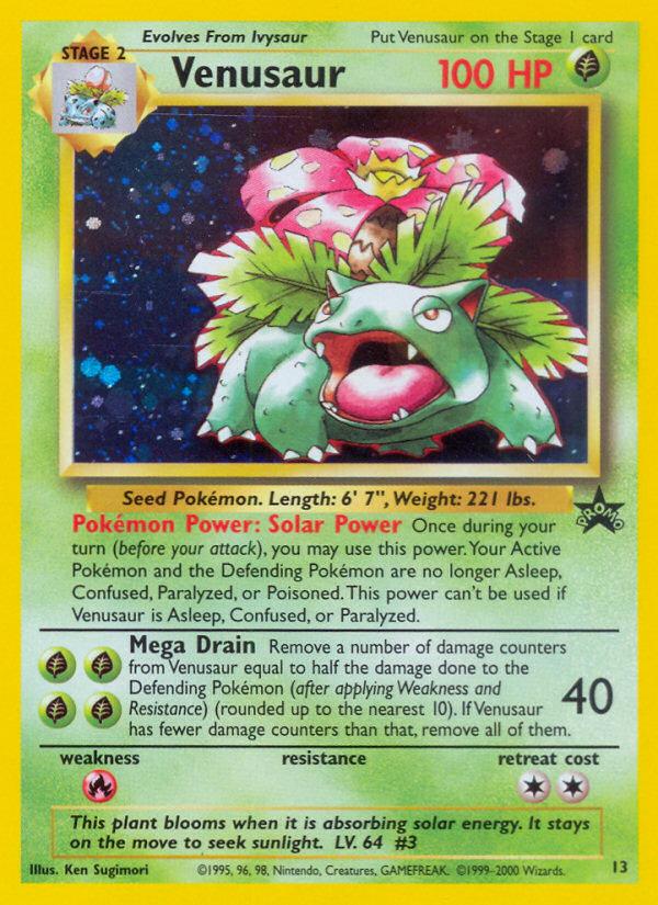 Venusaur (13) [Wizards: Black Star Promos]