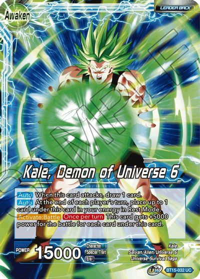 Kale // Kale, Demon of Universe 6 [BT15-032]