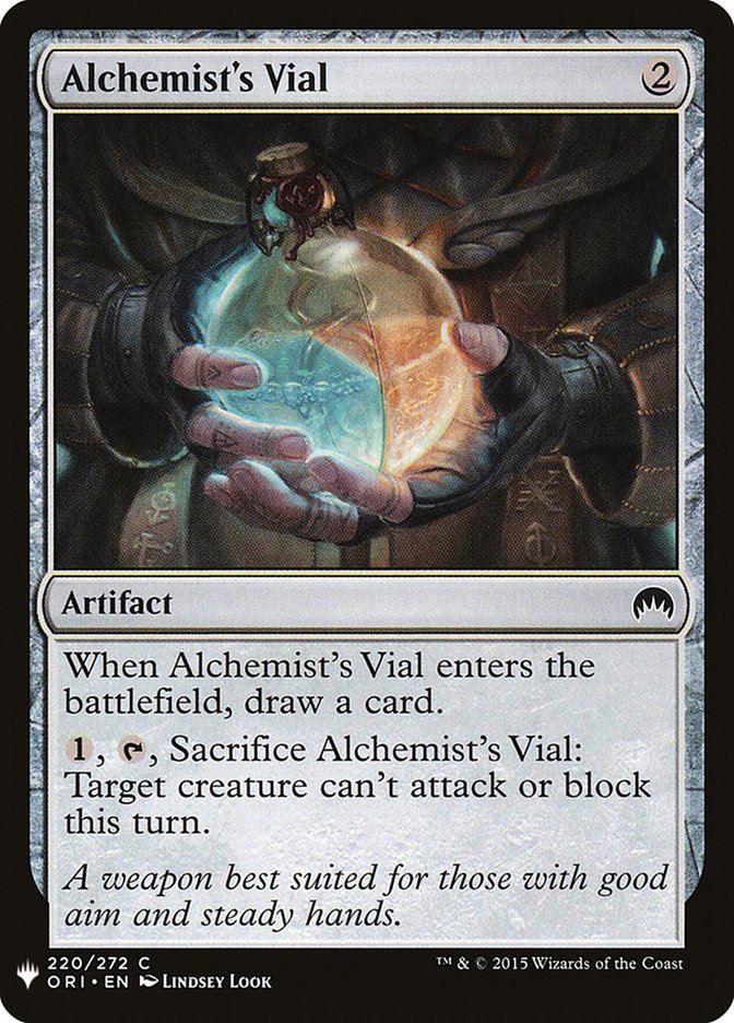 Alchemist's Vial [Mystery Booster] (MB1 1542)