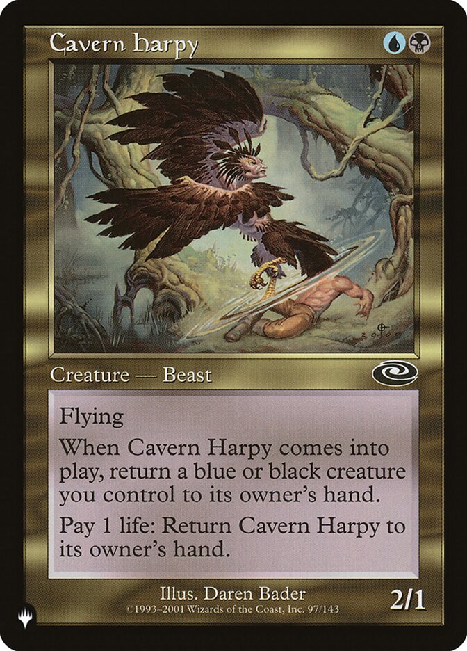 Cavern Harpy [The List] (LPLS 97)