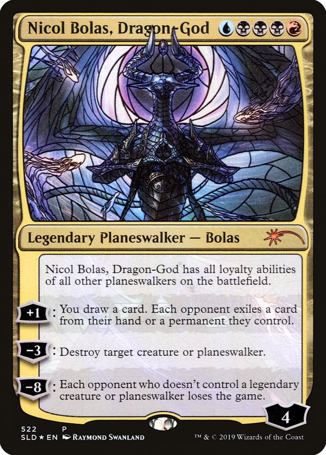 Nicol Bolas, Dragon-God (Secret Lair) [Secret Lair Drop Promos] (PSLD 522)