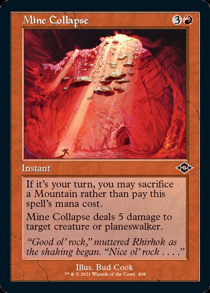 Mine Collapse (Retro) [Modern Horizons 2] (MH2 408)