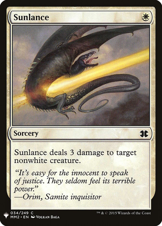 Sunlance [Mystery Booster] (MB1 249)