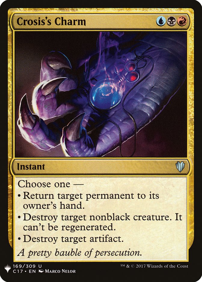 Crosis's Charm [Mystery Booster] (MB1 1412)