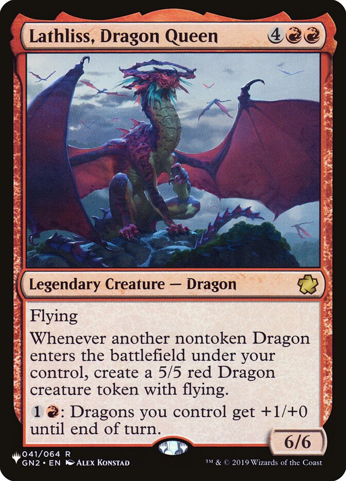 Lathliss, Dragon Queen [The List] (LGN2 41)