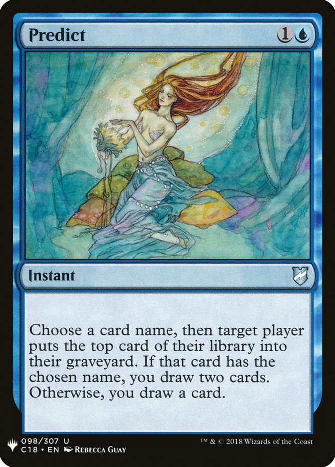 Predict [Mystery Booster] (MB1 459)