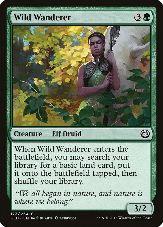 Wild Wanderer [Kaladesh] (KLD 173)