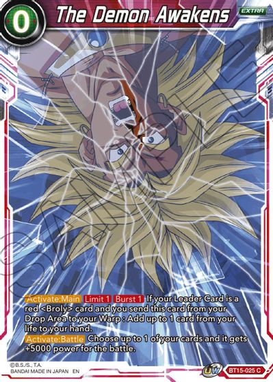 The Demon Awakens [BT15-025]