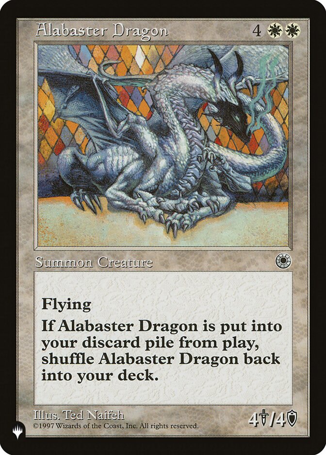 Alabaster Dragon [The List] (LPOR 1)