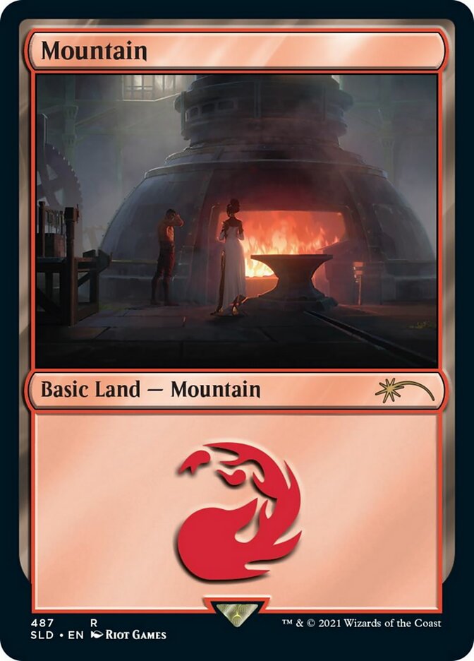 Mountain (487) [Secret Lair Drop Series] (SLD 487)