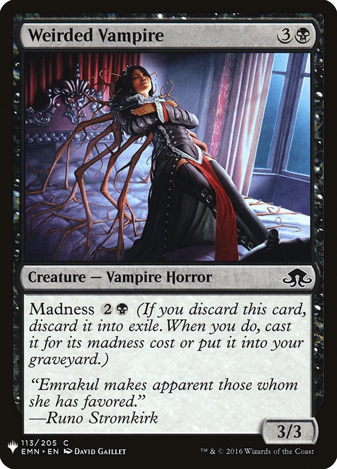 Weirded Vampire [Mystery Booster] (MB1 824)