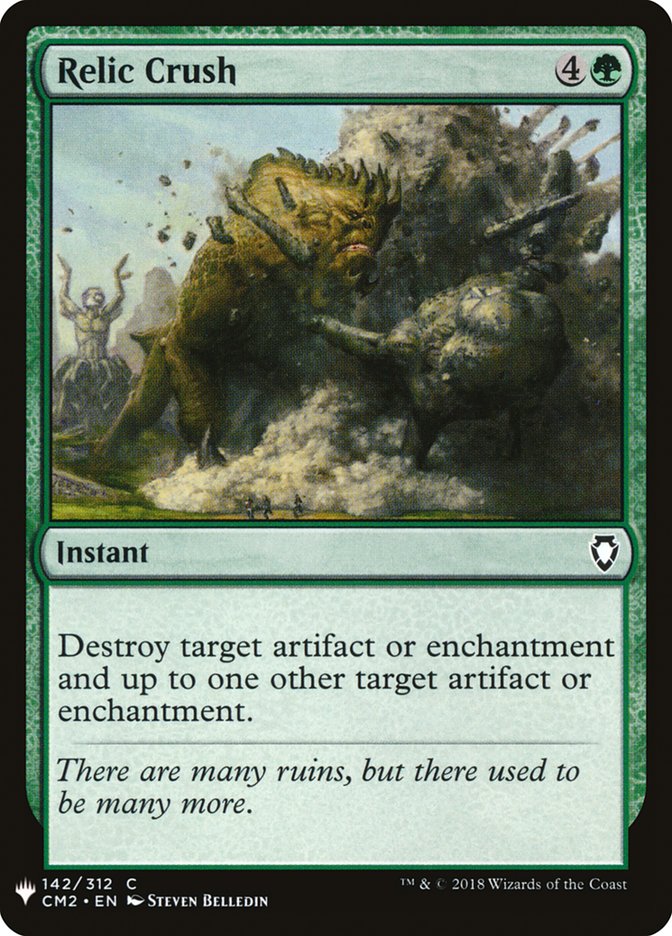 Relic Crush [Mystery Booster] (MB1 1310)
