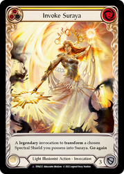 Invoke Suraya // Suraya, Archangel of Knowledge [DYN212] (Dynasty)  Cold Foil