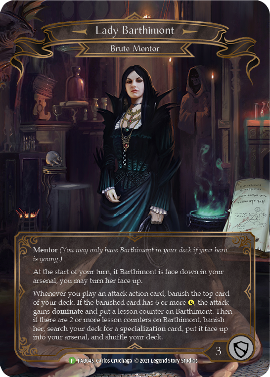 Lady Barthimont [FAB045] Rainbow Foil