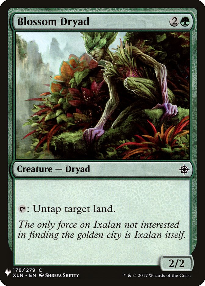 Blossom Dryad [Mystery Booster] (MB1 1144)
