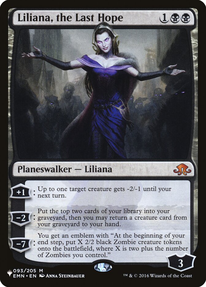 Liliana, the Last Hope [The List] (LEMN 93)