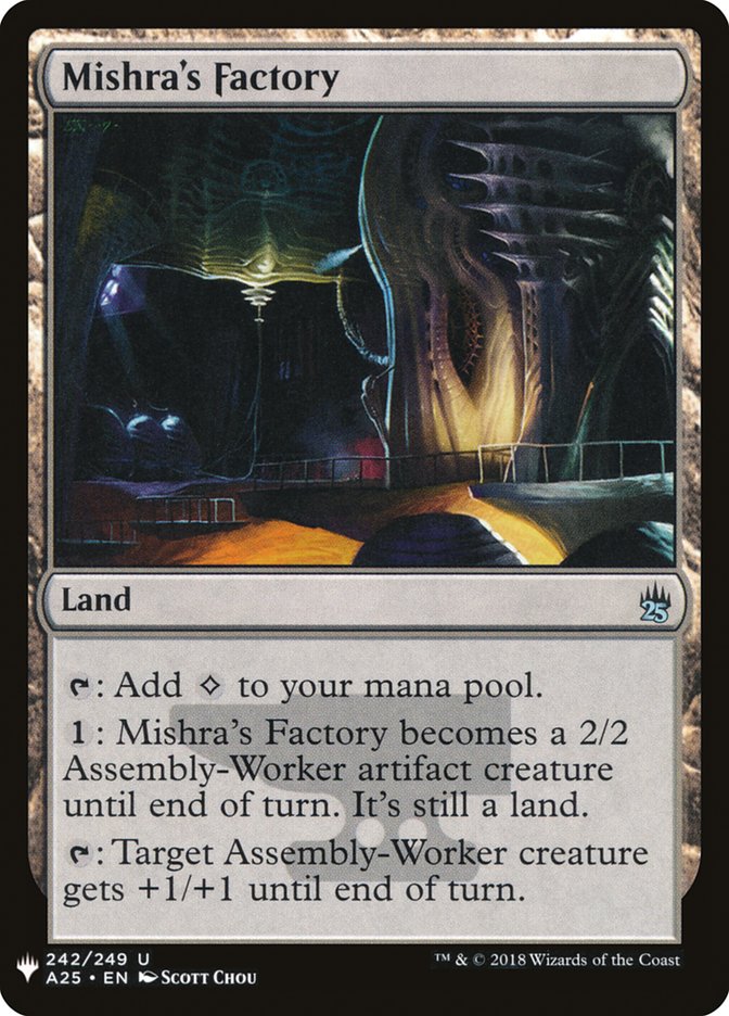 Mishra's Factory [Mystery Booster] (MB1 1680)