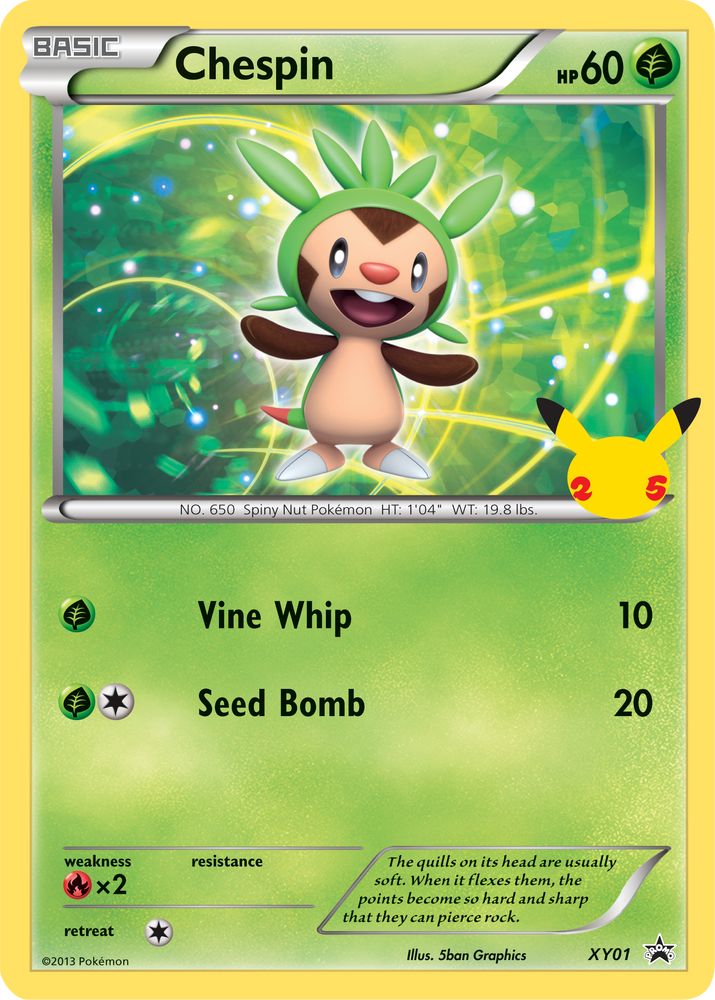 Chespin [First Partner Pack]