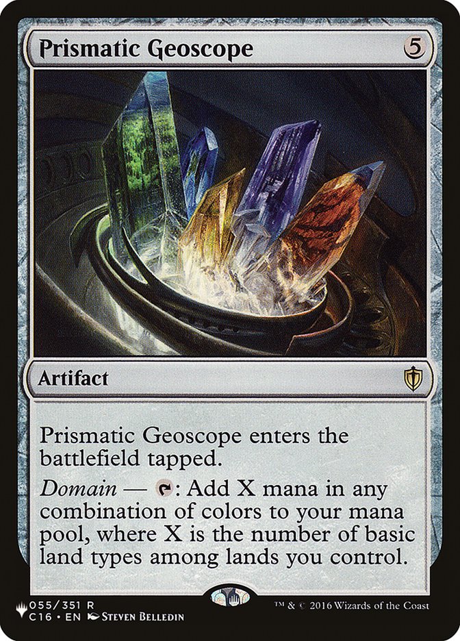 Prismatic Geoscope [The List] (LC16 55)