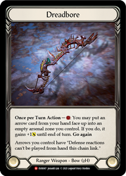 Dreadbore [EVR087] 1st Edition Cold Foil