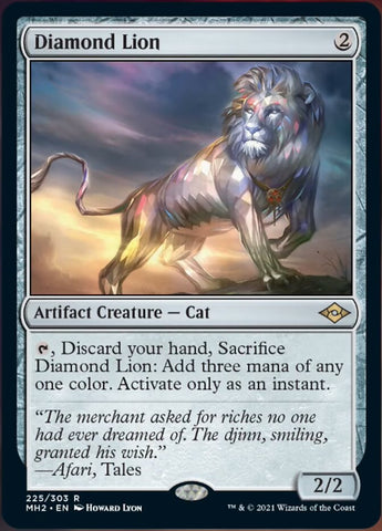 Diamond Lion [Modern Horizons 2] (MH2 225)